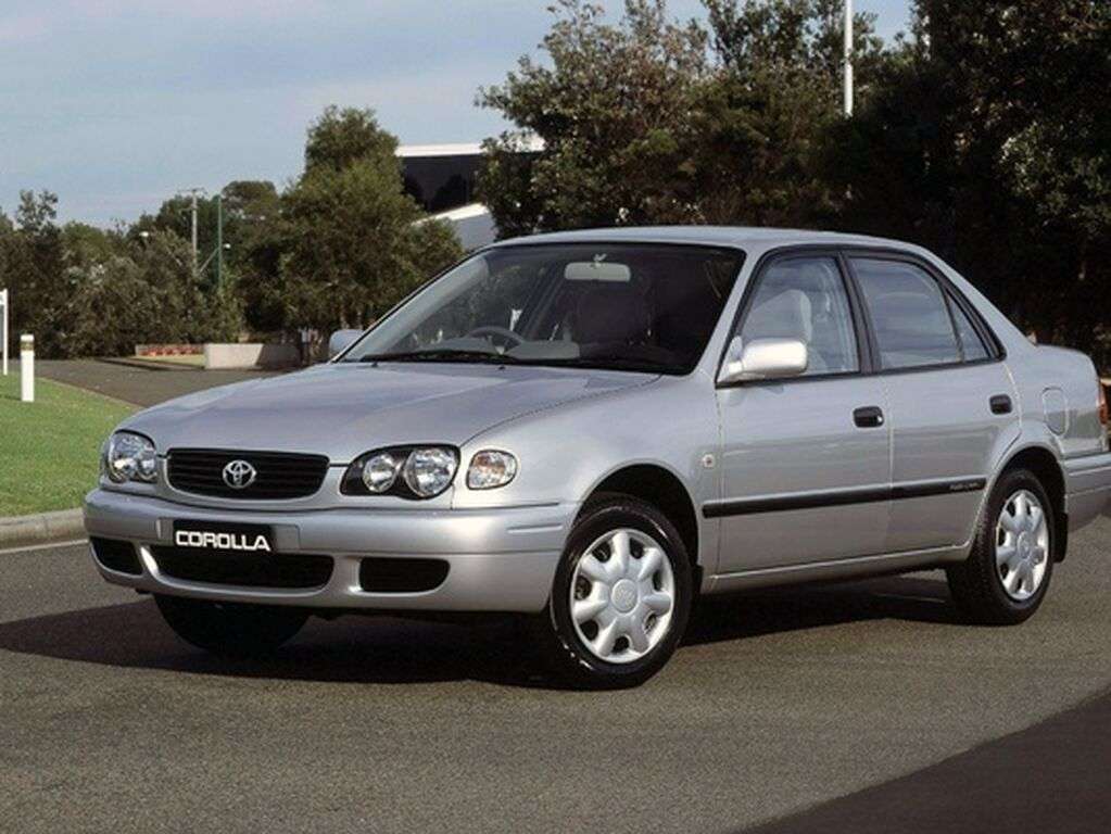 Bilmattor för Toyota Corolla 1997 - 2002
