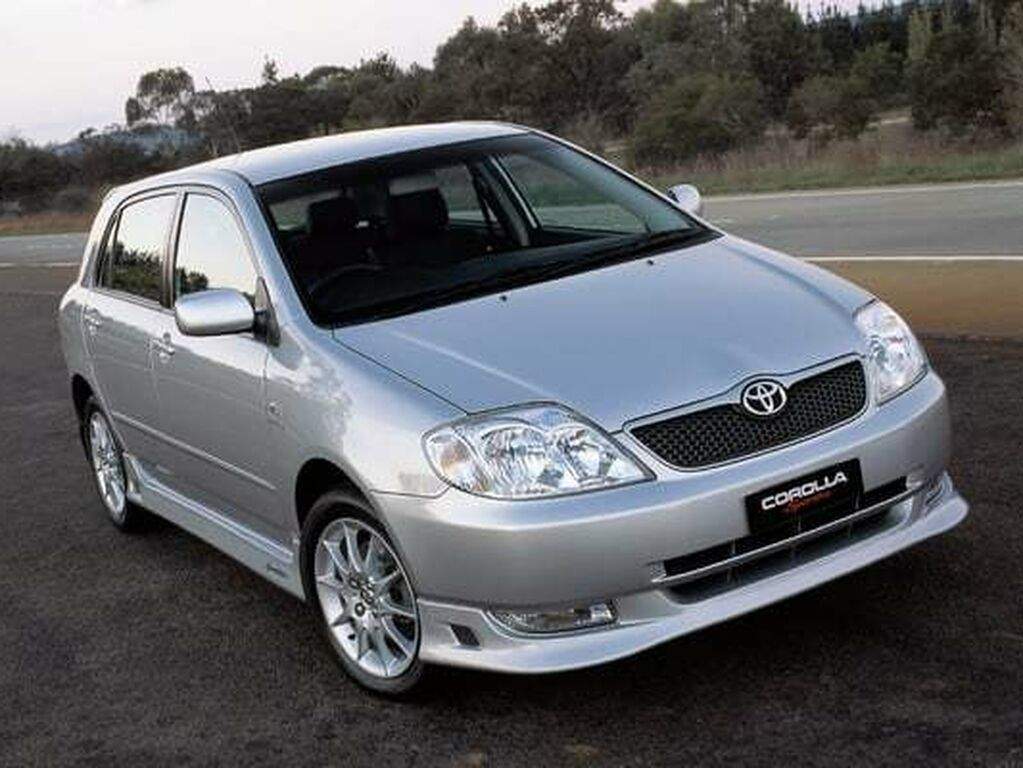 Bilmattor för Toyota Corolla 2002 - 2004