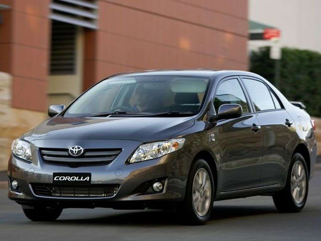 Bilmattor för Toyota Corolla 2007 - 2010