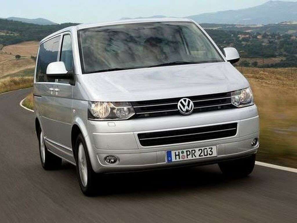 Bilmattor för Volkswagen Transporter T5 2003 - 2015