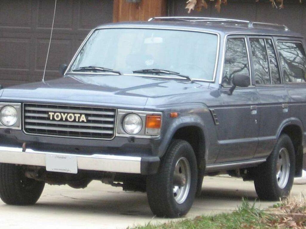 Bilmattor för Toyota Landcruiser J6 1981 - 1990