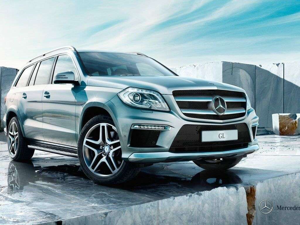 Bilmattor för Mercedes GL 2012 - 2015