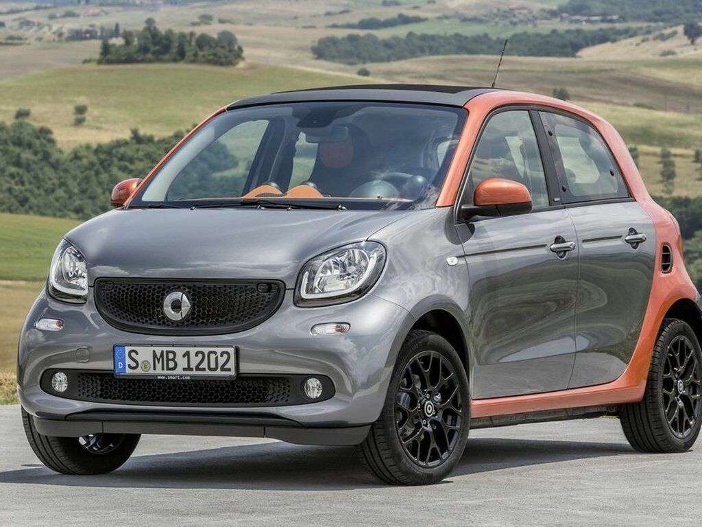 Bilmattor för Smart Forfour W453 2014 - 2020