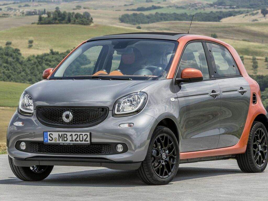 Bilmattor för Smart Forfour W453 2014 - 2020