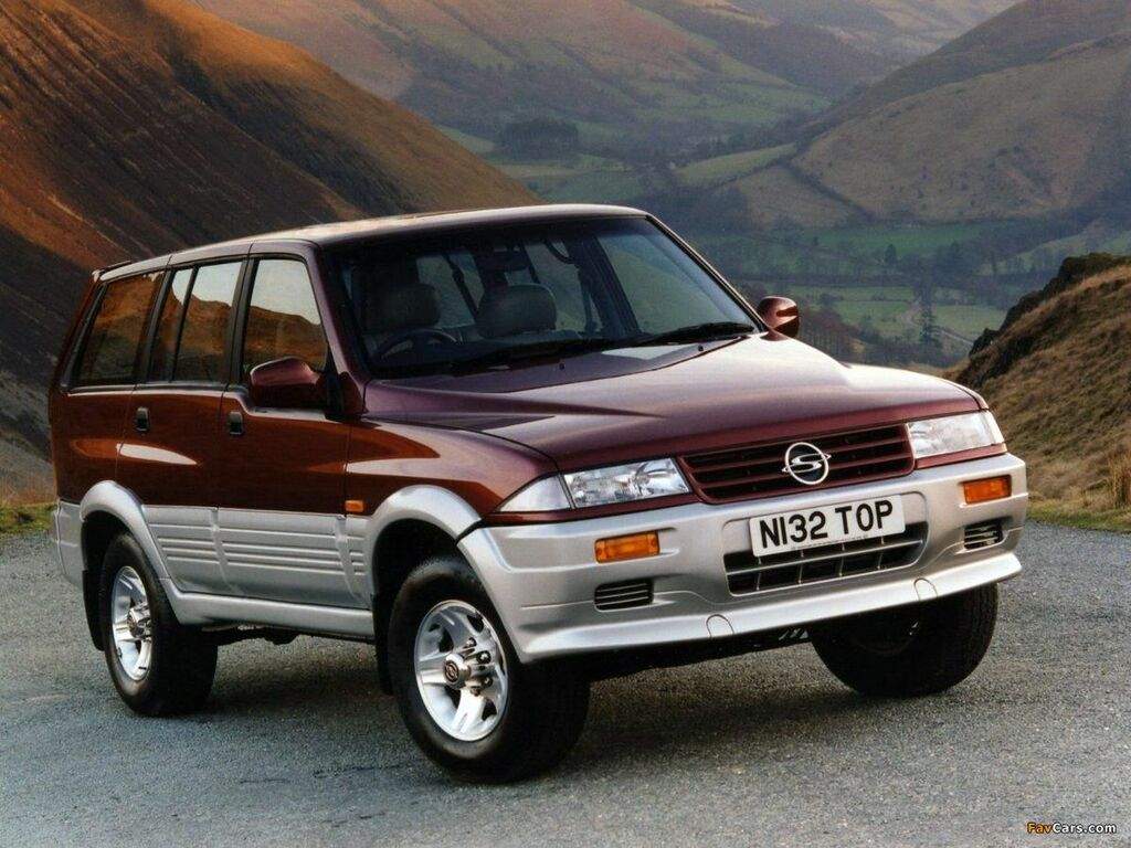 Bilmattor för SsangYong Musso 1993 - 2005