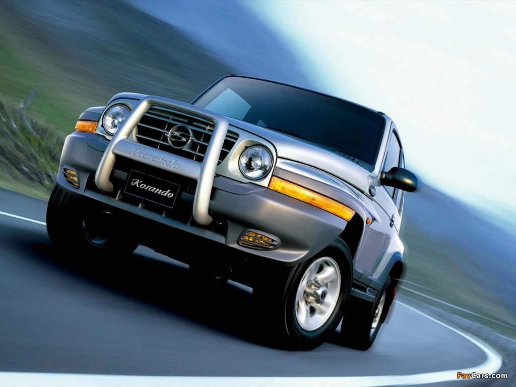Bilmattor för SsangYong Korando 1996 - 2006