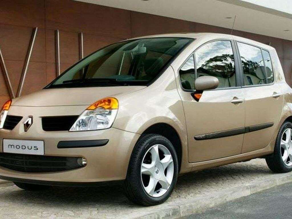 Bilmattor för Renault Modus/Grand Modus 2004 - 2012