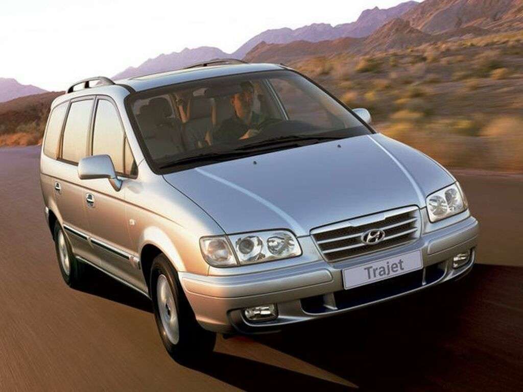 Bilmattor för Hyundai Trajet 1999 - 2008