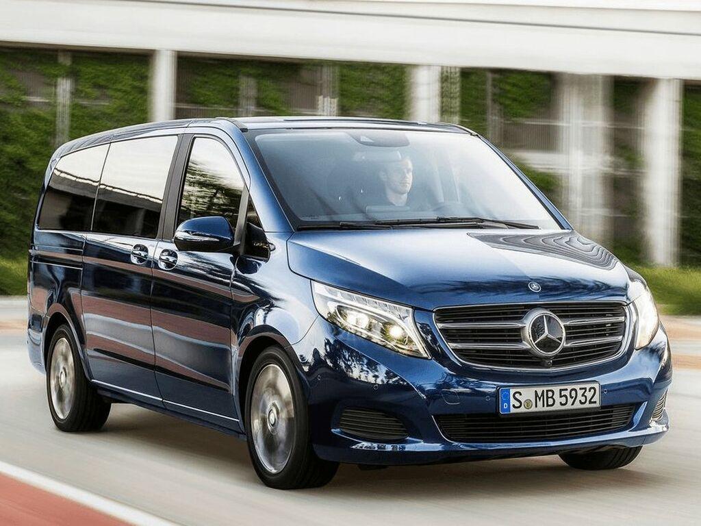 Bilmattor för Mercedes V-Klass 447 2014 - 2019