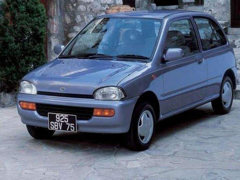 Bilmattor för Subaru Vivio 1992 - 1998