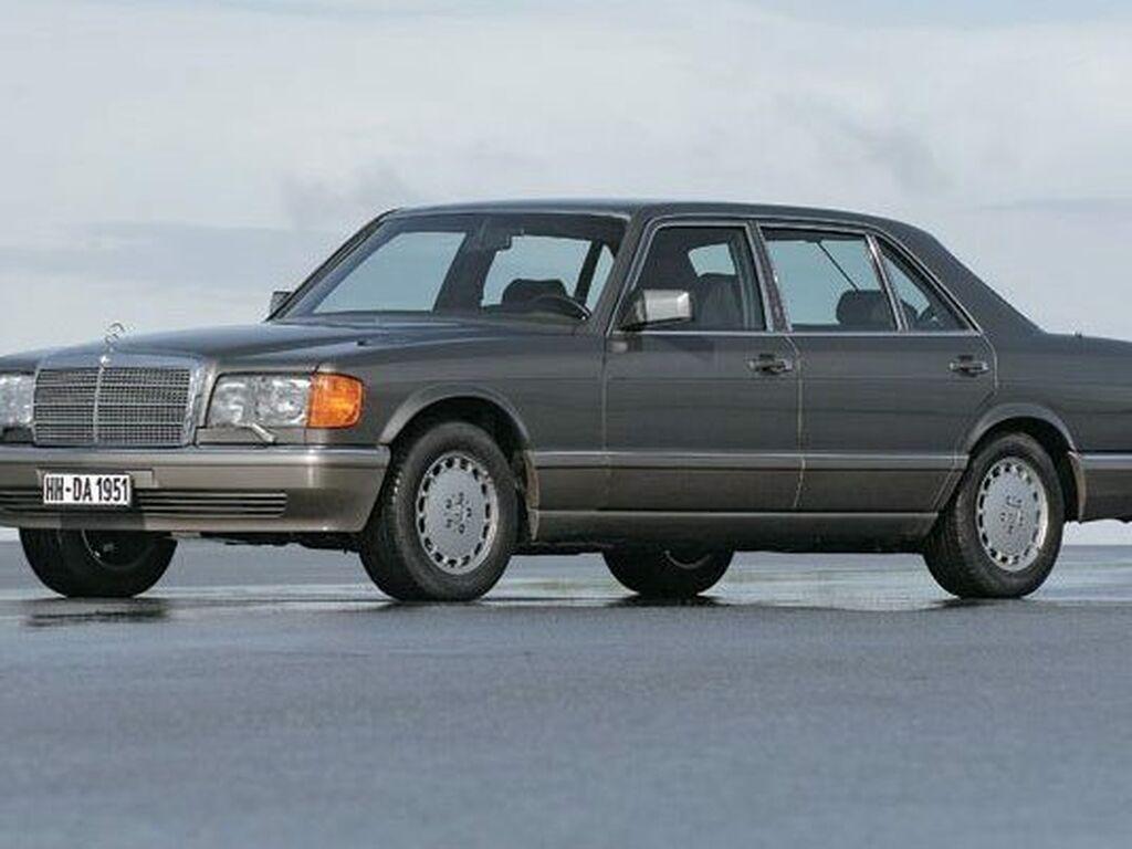 Bagagerumsmatta för Mercedes S-Klass W126 1979 - 1991