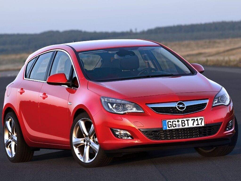 Bagagerumsmatta för Opel Astra J 2009 - 2016