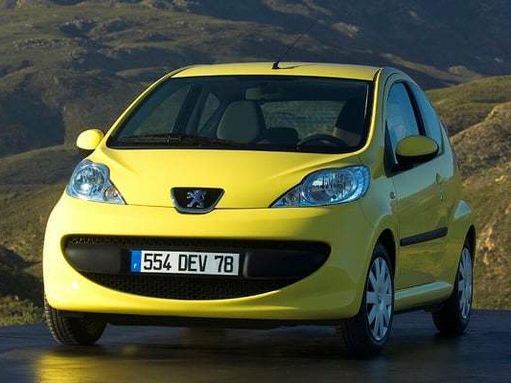 Bagagerumsmatta för Peugeot 107 2005 - 2009
