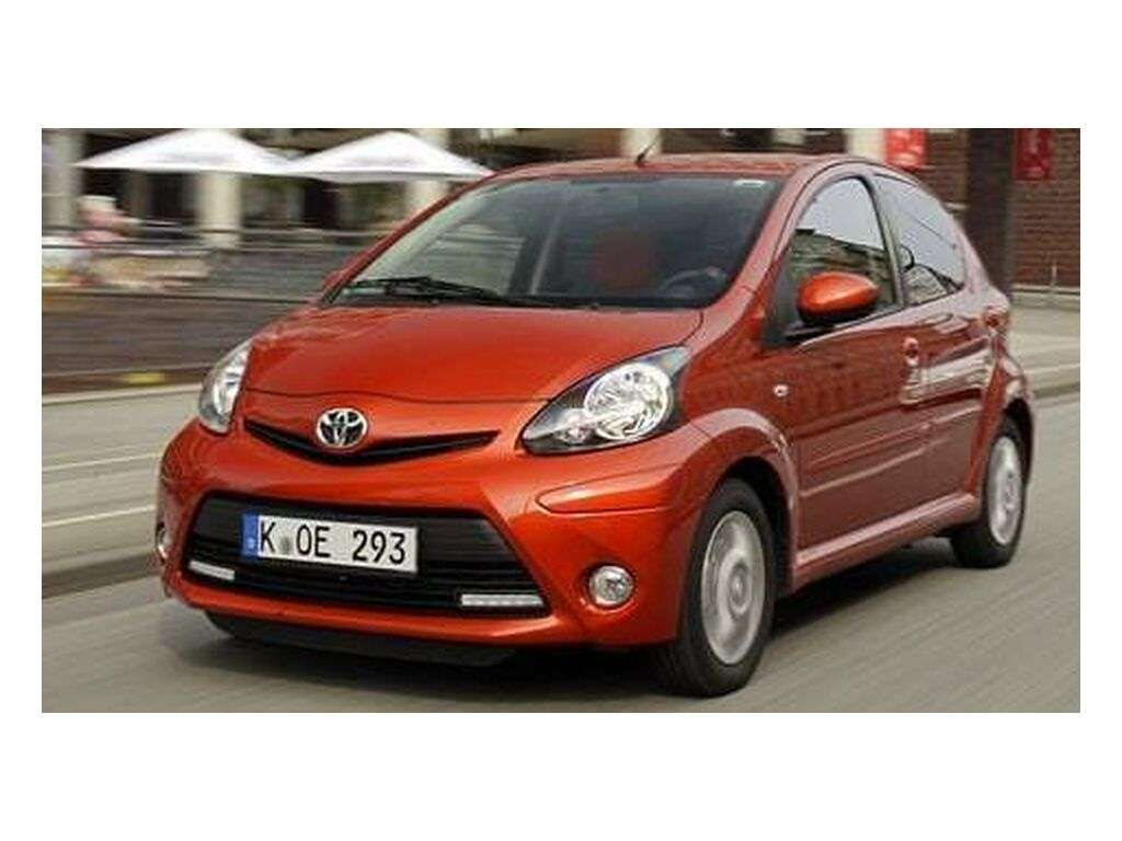 Bagagerumsmatta för Toyota Aygo 2009 - 2014