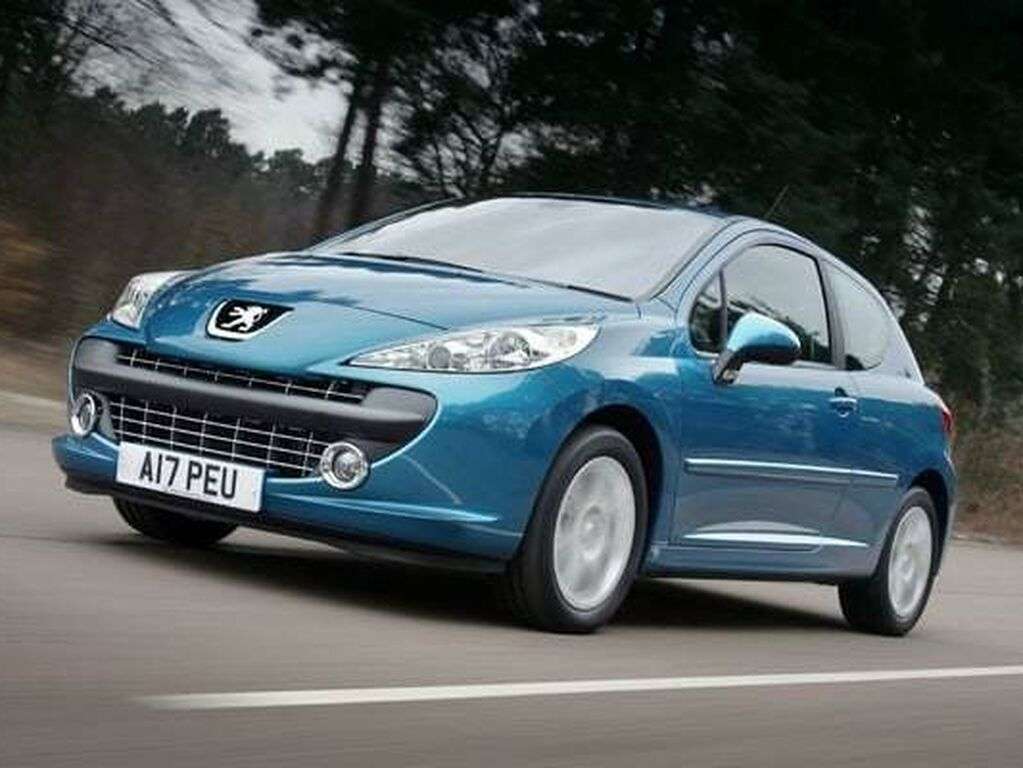 Bagagerumsmatta för Peugeot 207 2006 - 2012