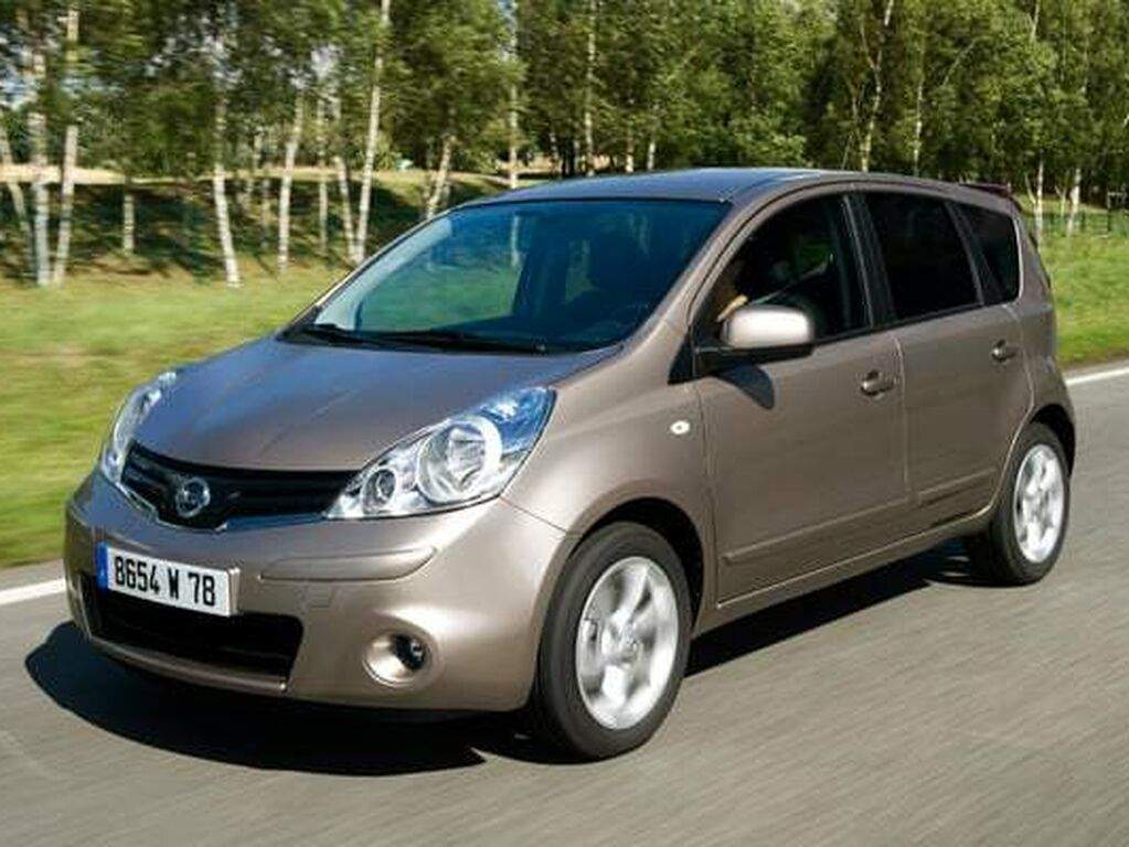 Bagagerumsmatta för Nissan Note 2006 - 2013