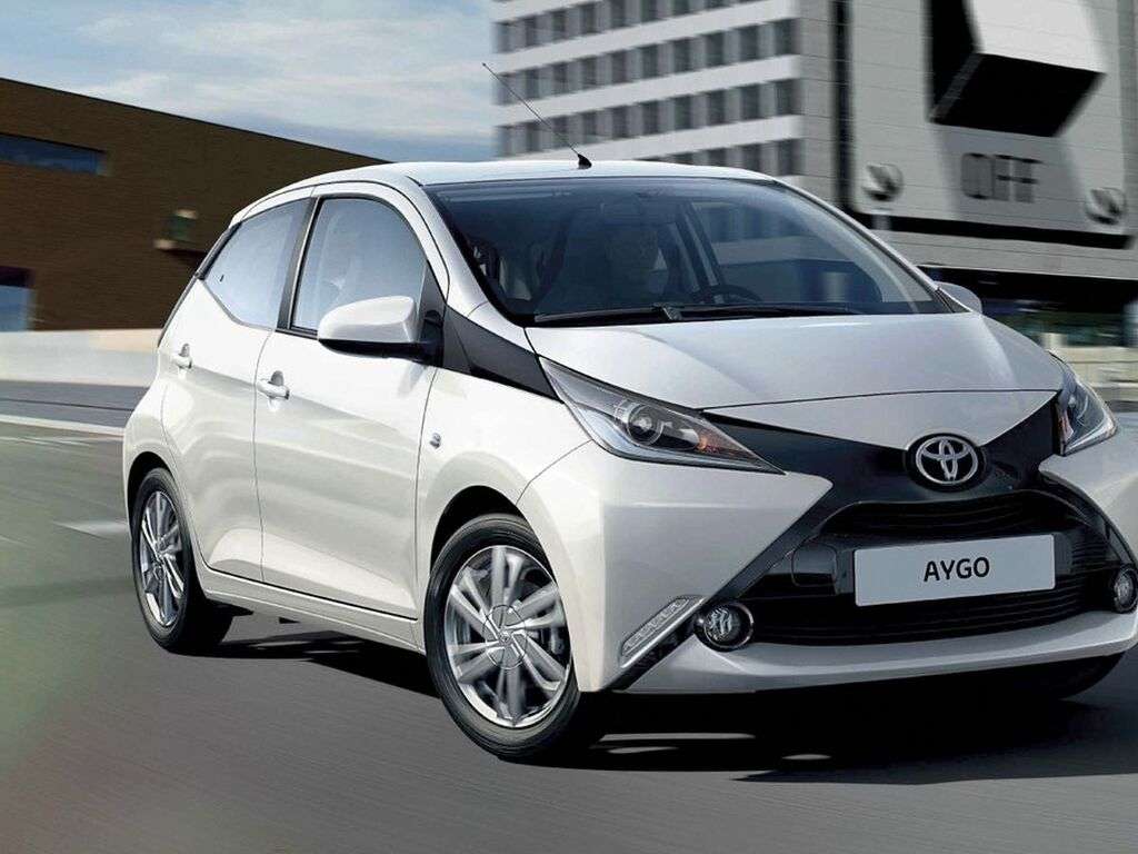Bagagerumsmatta för Toyota Aygo 2014 - 2018