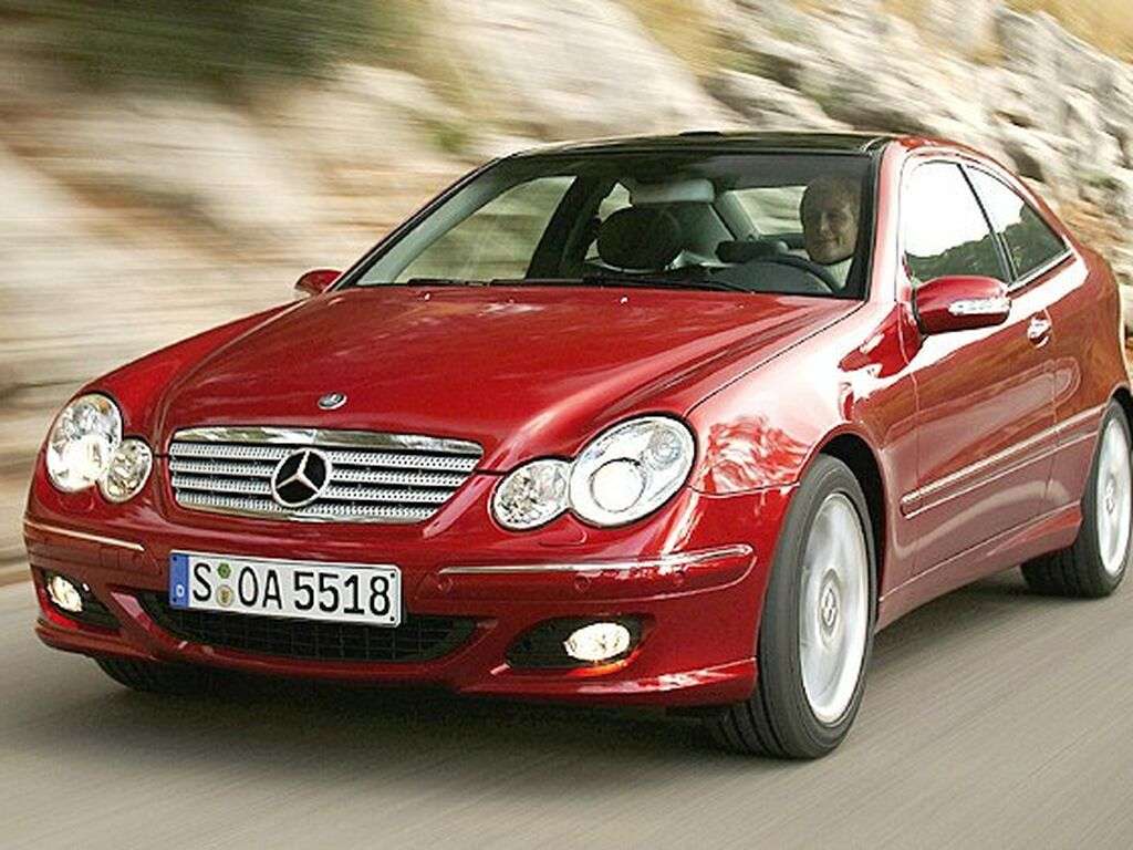 Bagagerumsmatta för Mercedes C-Klass CL203 2000 - 2008
