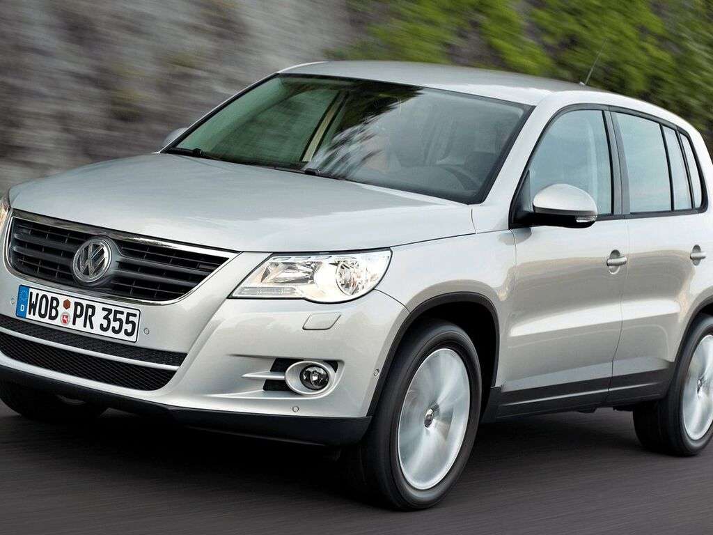 Bagagerumsmatta för Volkswagen Tiguan 2007 - 2016