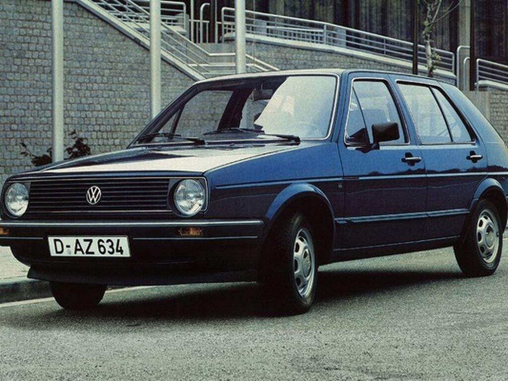 Bagagerumsmatta för Volkswagen Golf 2 1983 - 1992
