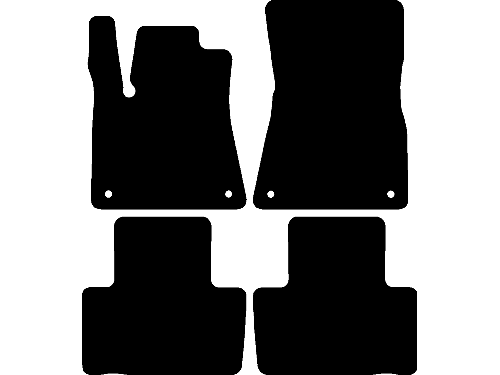 Bilmattor för Mercedes GLC X540/C540 2026