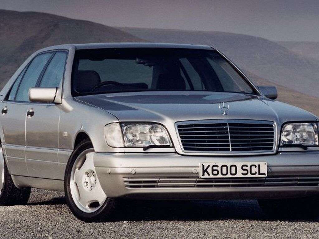 Bilmattor för Mercedes S-Klass W140 1991 - 1998