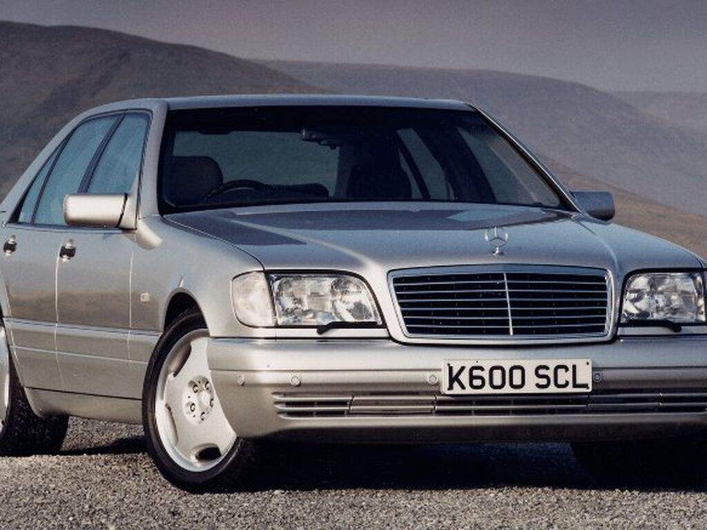 Bilmattor för Mercedes S-Klass W140 1991 - 1998