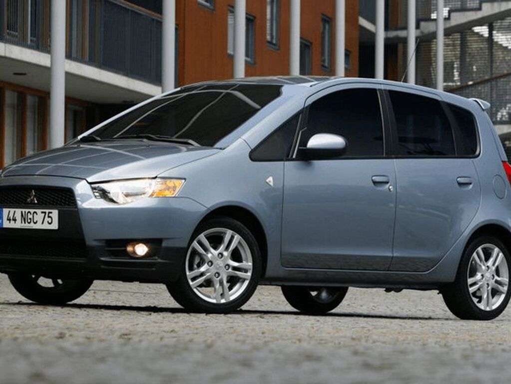 Bagagerumsmatta för Mitsubishi Colt 2008 - 2012