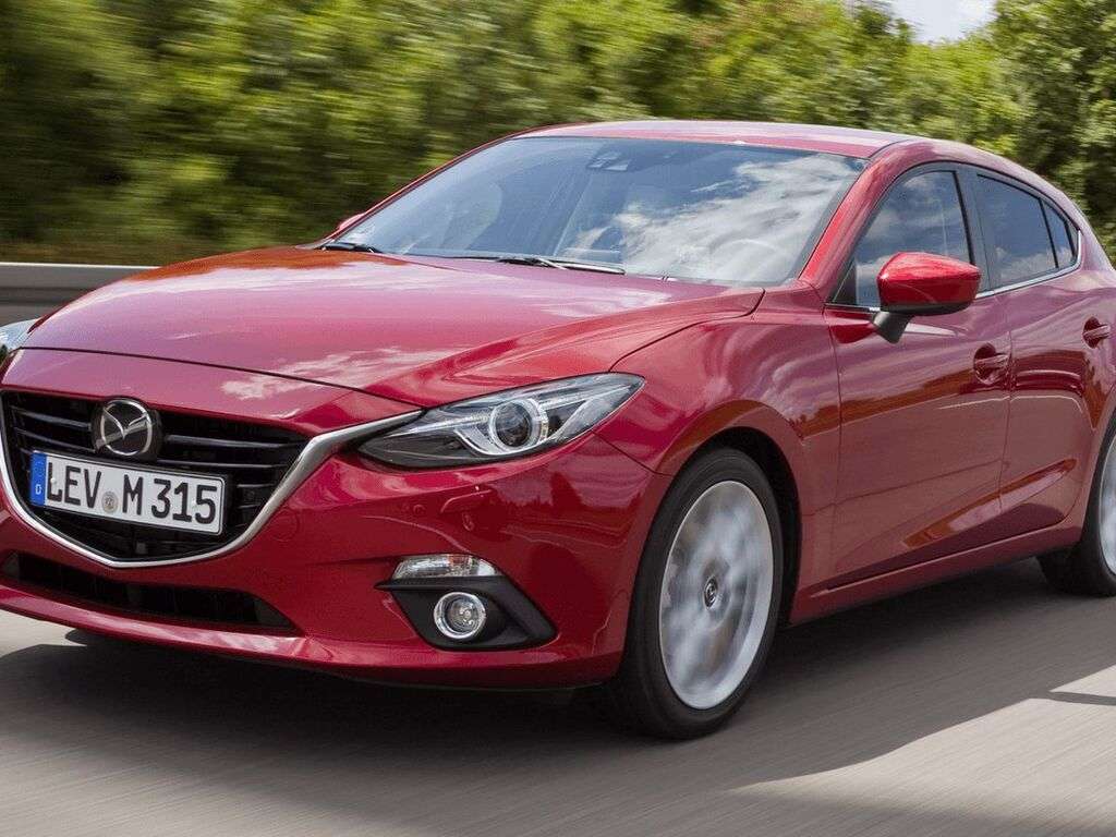 Bagagerumsmatta för Mazda 3 2013 - 2019