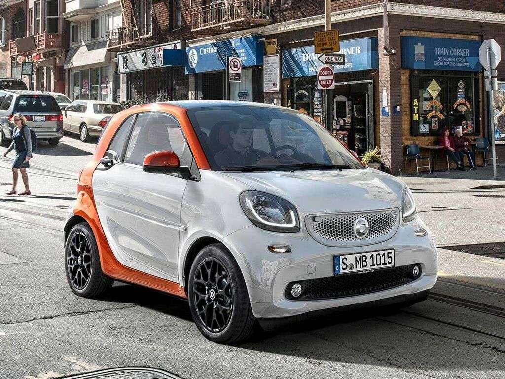 Bilmattor för Smart Fortwo W453 2014 - 2020