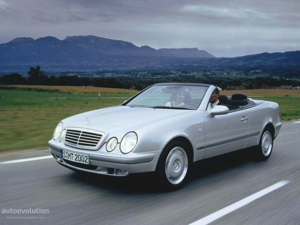 Bilmattor för Mercedes CLK A208/C208 1998 - 2003