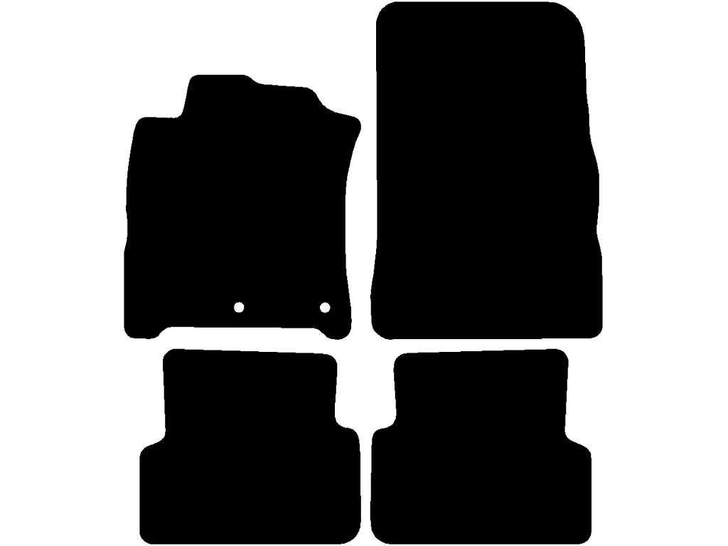 Avstånd fästpunkter (Förare) 18 cm