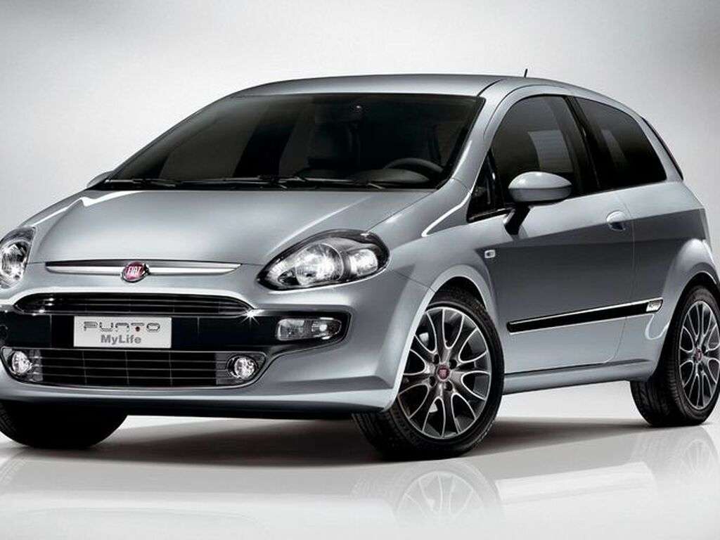 Bilmattor för Fiat Punto EVO 2009 - 2012