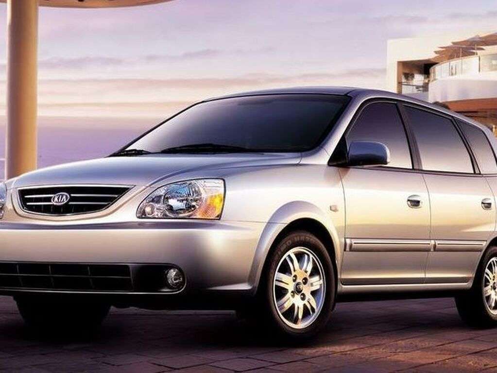 Bilmattor för Kia Carens 2002 - 2006