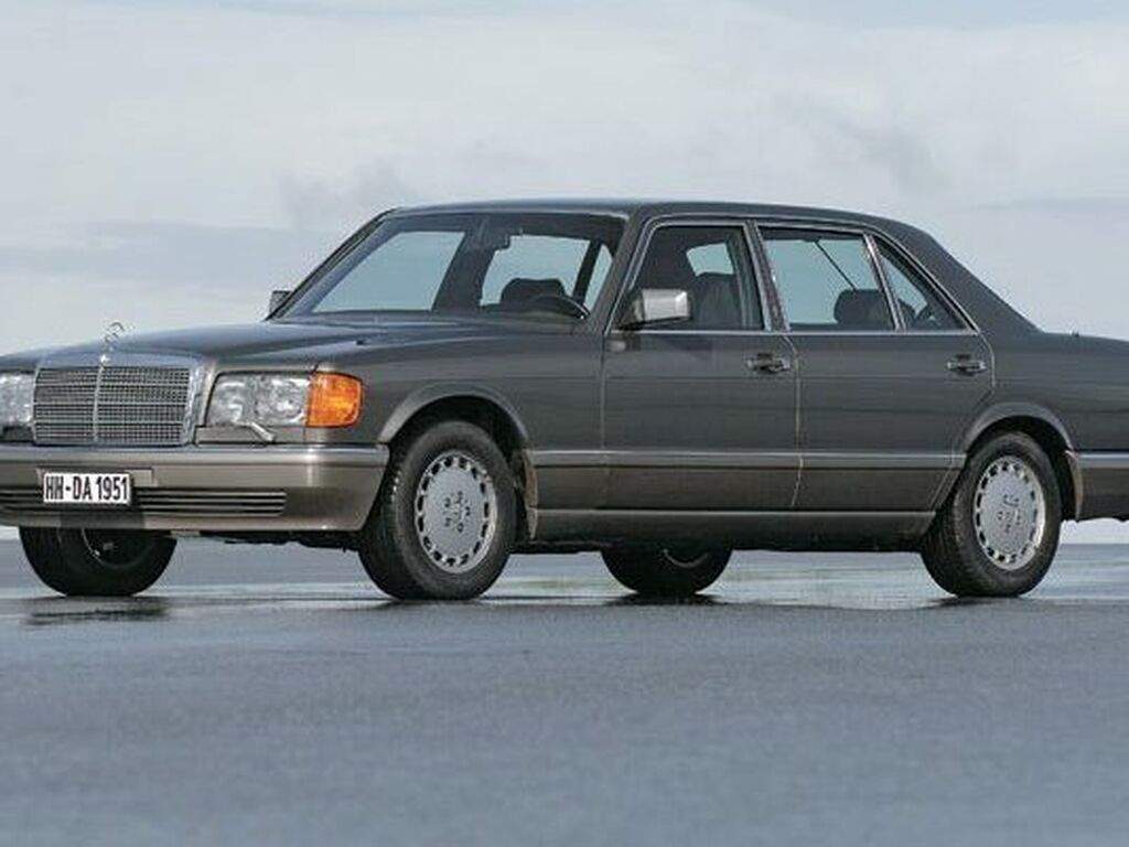 Bilmattor för Mercedes S-Klass W126 1979 - 1991