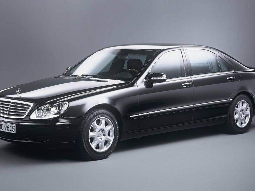 Bilmattor för Mercedes S-Klass W220 1998 - 2005