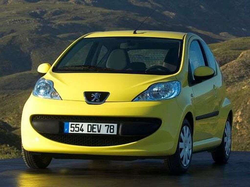 Bilmattor för Peugeot 107 2005 - 2009