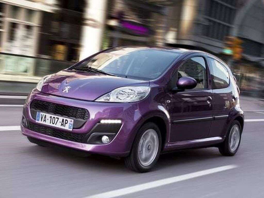 Bilmattor för Peugeot 107 2009 - 2014