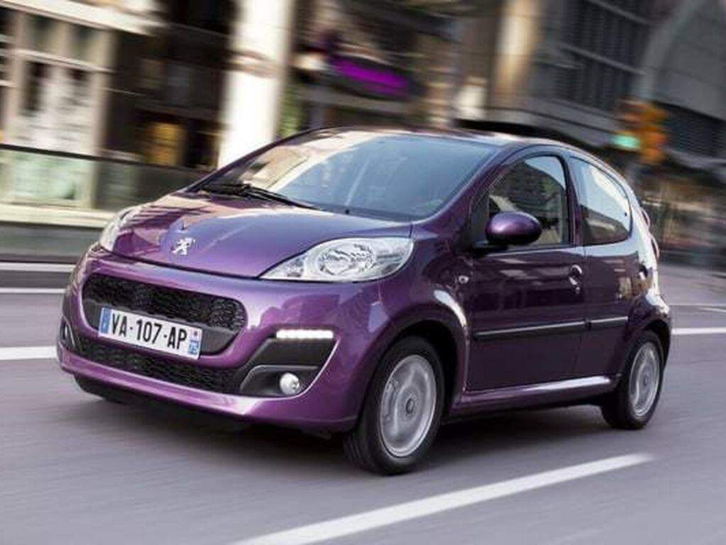 Bilmattor för Peugeot 107 2009 - 2014