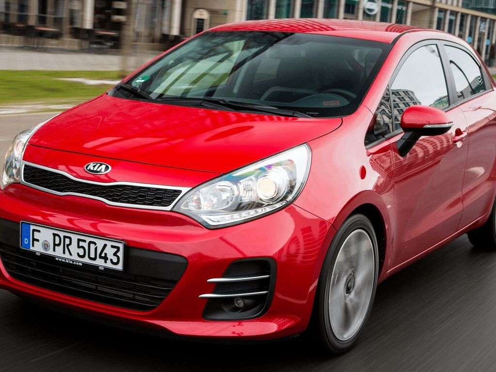 Bilmattor för Kia Rio 2011 - 2017