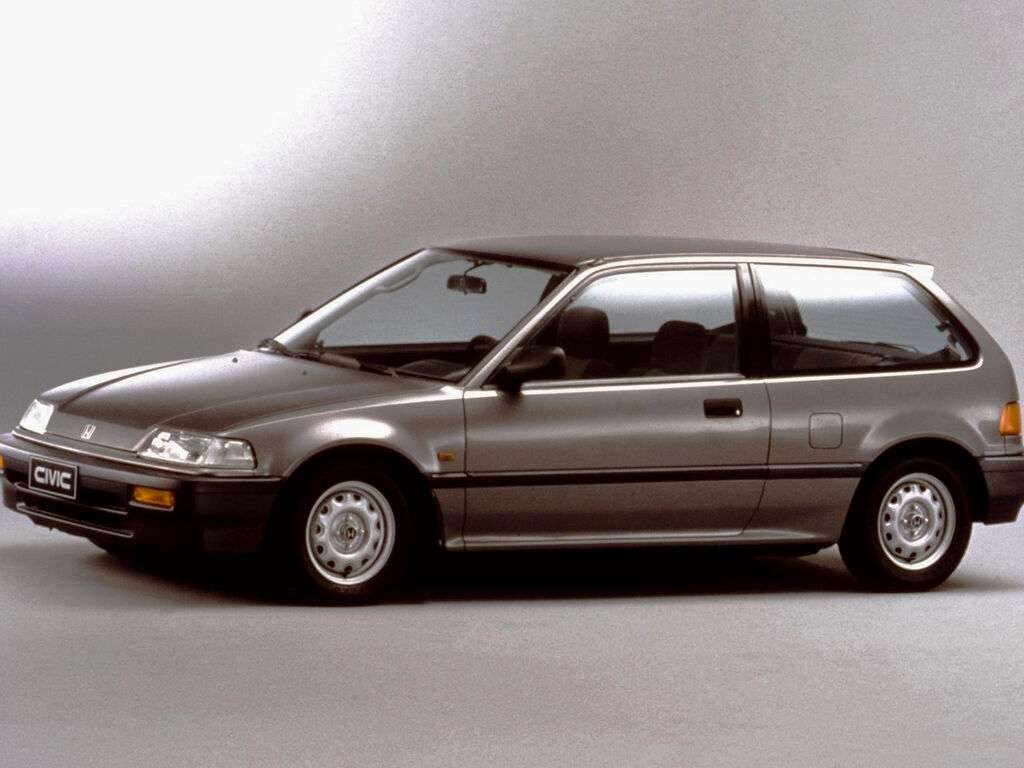 Bilmattor för Honda Civic 1987 - 1991