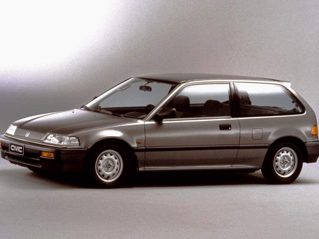 Bilmattor för Honda Civic 1987 - 1991