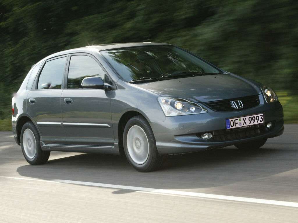 Bilmattor för Honda Civic 2001 - 2005