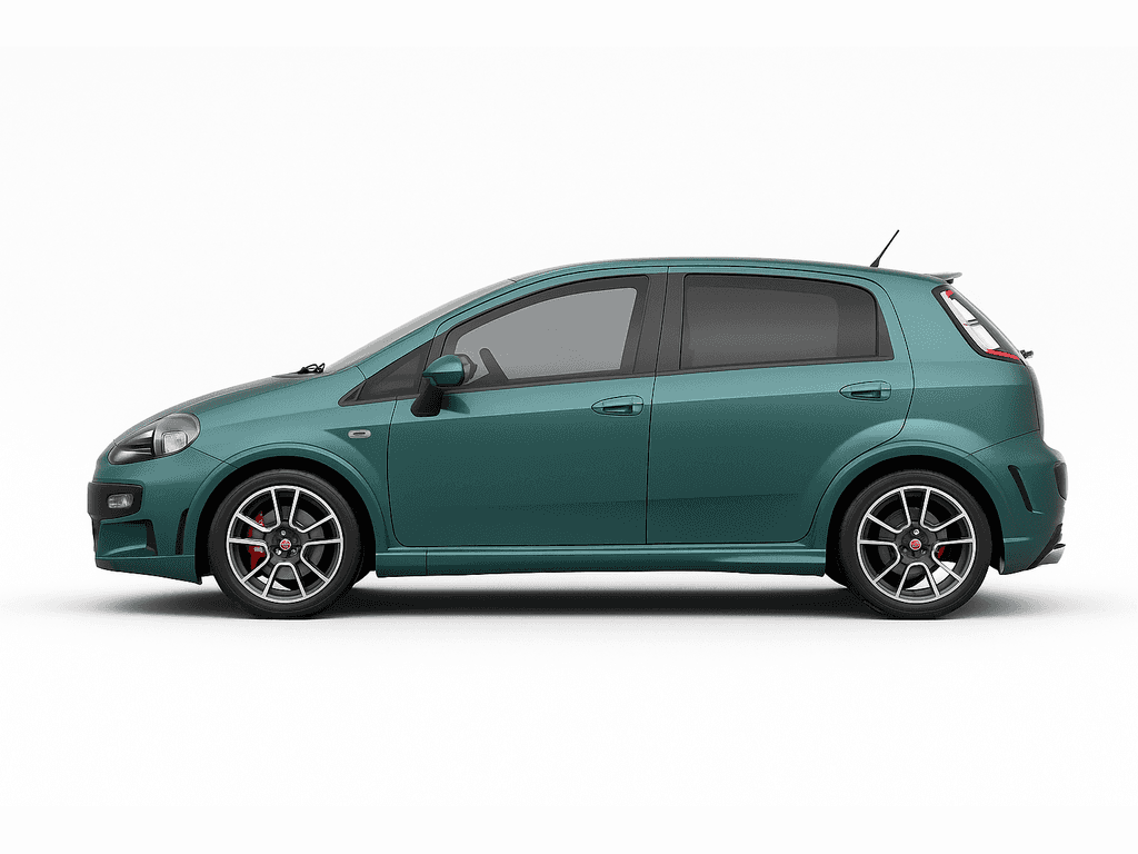 Bagagerumsmatta för Abarth Punto 2007 - 2014