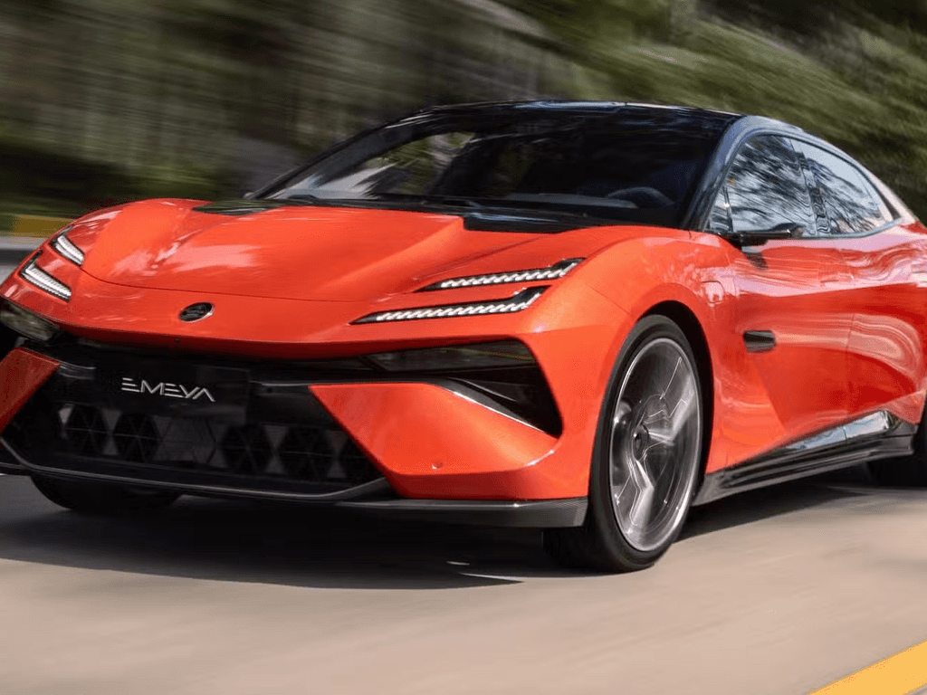 Bagagerumsmatta för Lotus Emeya 2024 - 2025