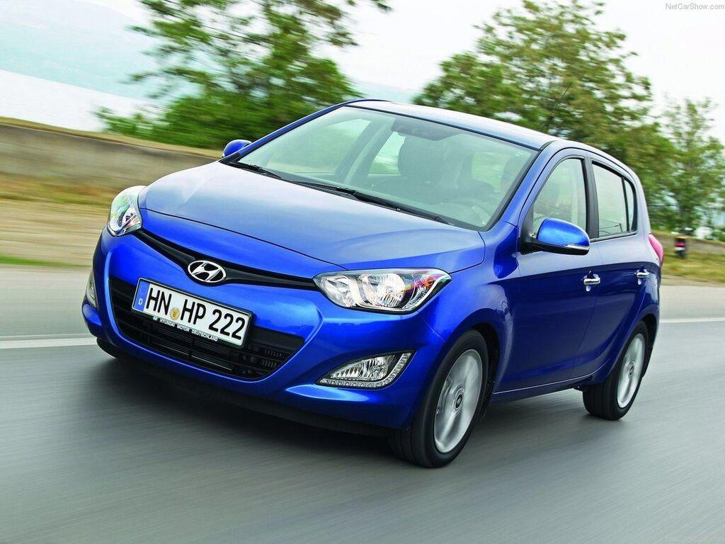 Bagagerumsmatta för Hyundai i20 2012 - 2014