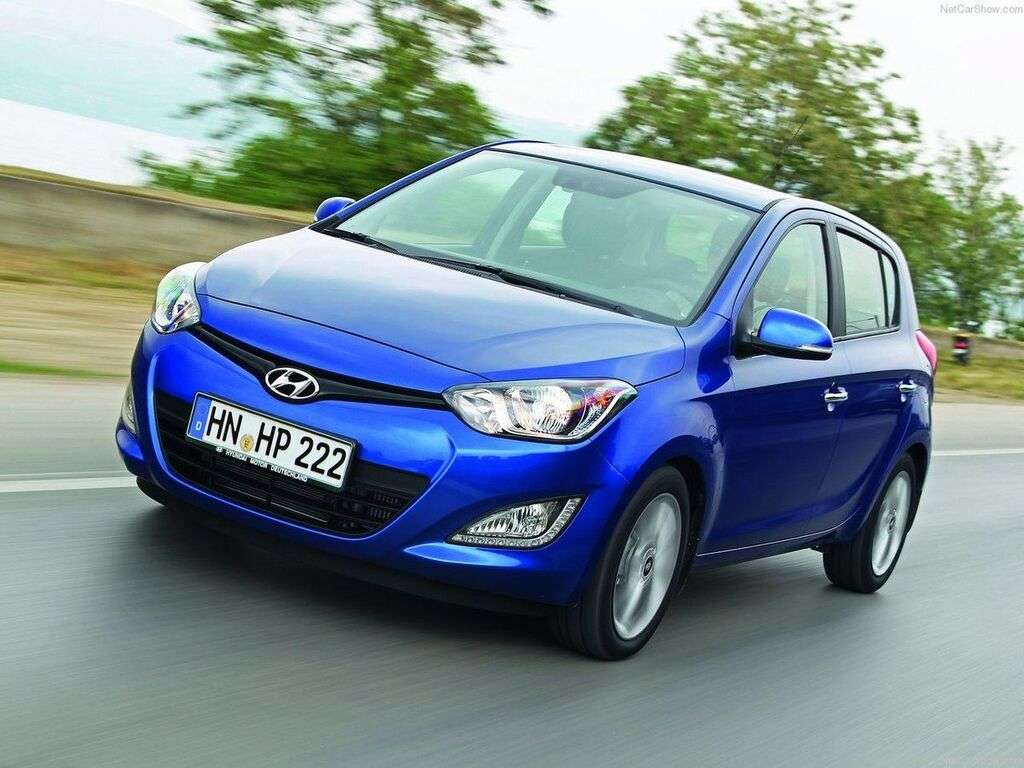 Bagagerumsmatta för Hyundai i20 2012 - 2014