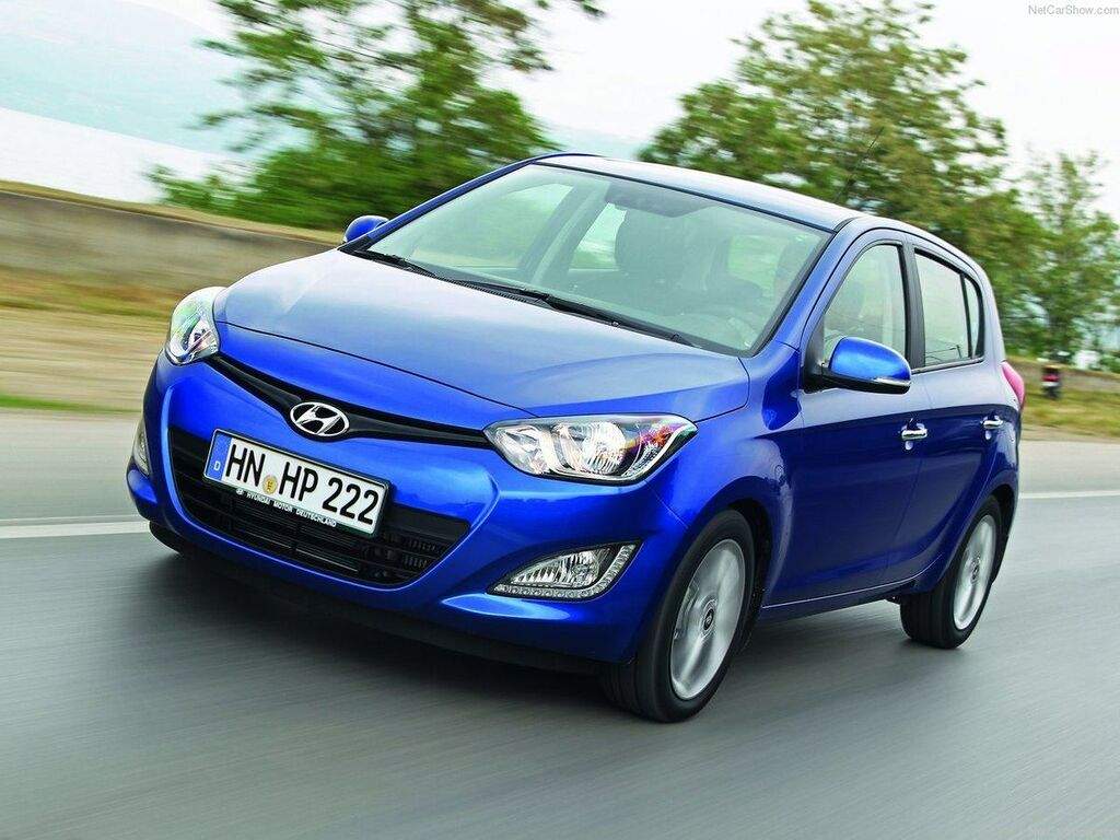 Bagagerumsmatta för Hyundai i20 2012 - 2014