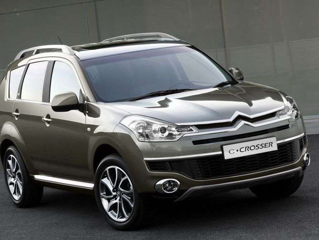 Bagagerumsmatta för Citroën C-Crosser 2007 - 2013