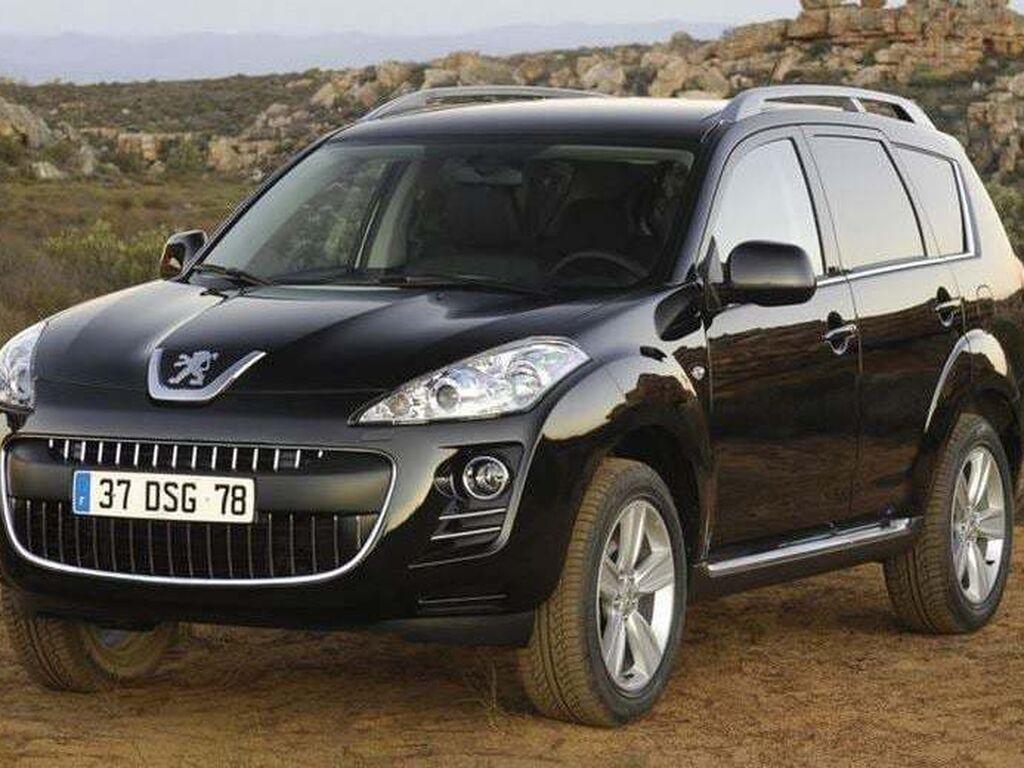 Bagagerumsmatta för Peugeot 4007 2007 - 2012